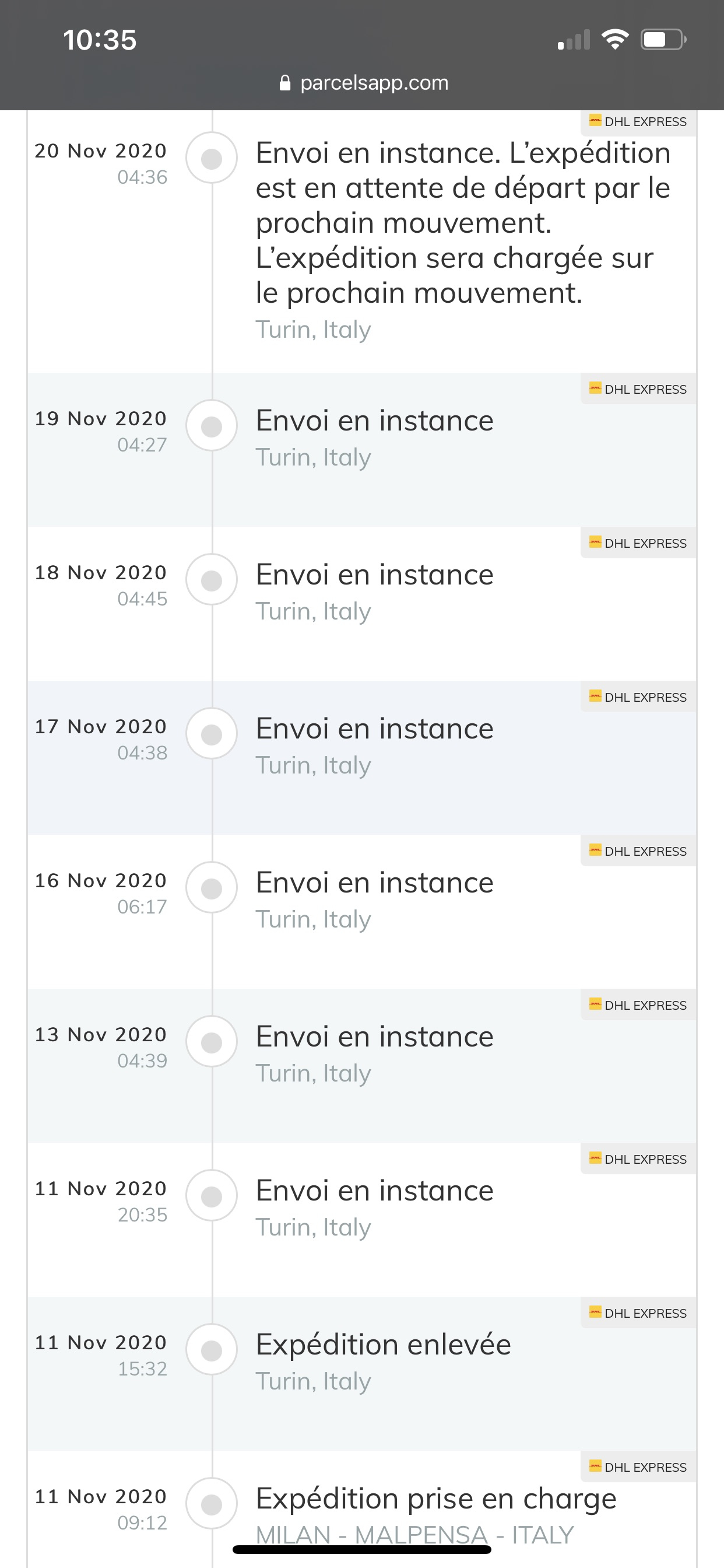 Colis Qui Ne Bouge Plus Depuis 15 Jours Dealabs Com