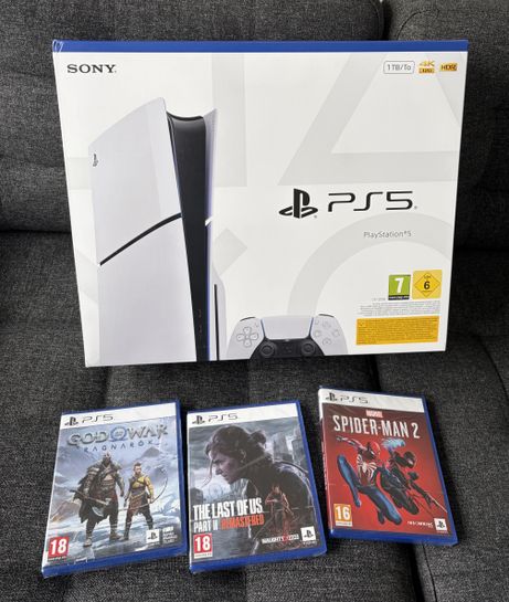 Compte PSN Pour PS5 Avec 11 Jeux - Inclut Spider-Man 2, GOW Ragnarok, The Last Of Us - Compte Neuf