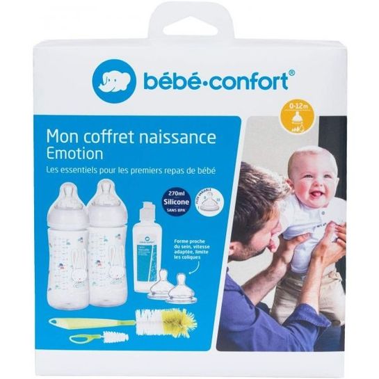 Kit Naissance Bebe Confort 2 Biberons 270ml 1 Goupillon 2 En1 1 Liquide Vaisselle Dealabs Com