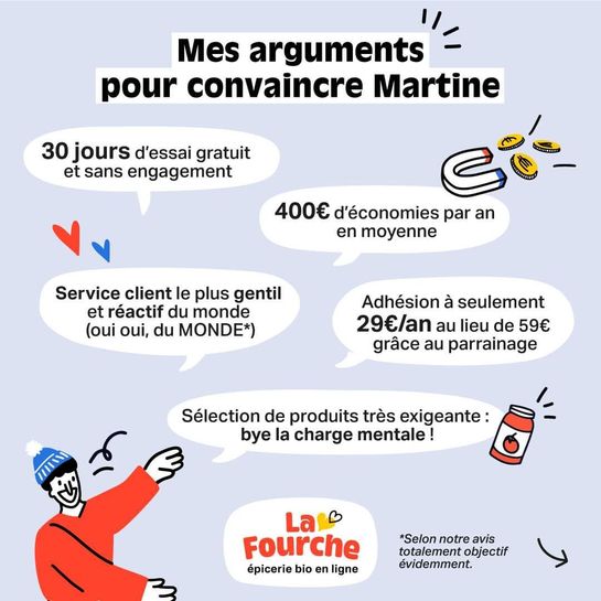 Nouveaux clients] Adhésion 1 an offerte à La Fourche (lafourche.fr) –