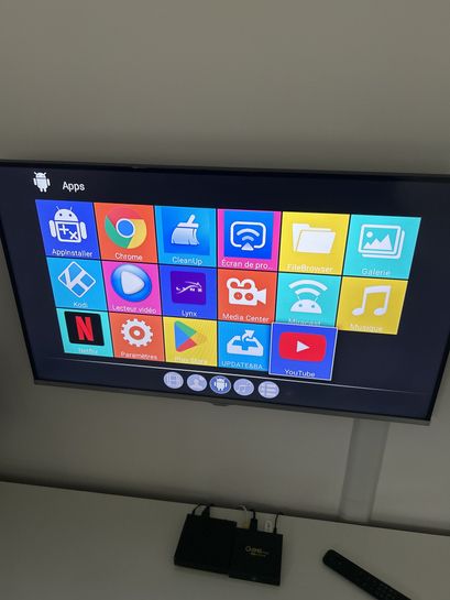 Boîtier Smart TV Boom Q96 MAX - 4K, 2.4/5G, Android 10.0, WiFi