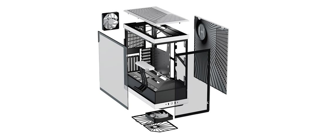 Hyte Y40 - Blanc - Boîtier PC Hyte sur