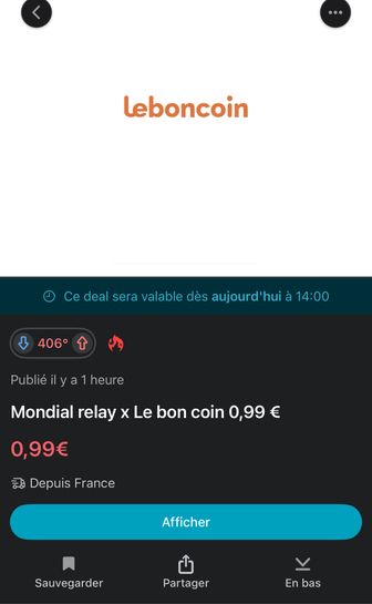 Leboncoin Livraison 0 99