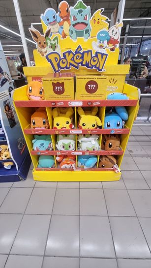 Les coussins Pokemon débarquent chez Auchan
