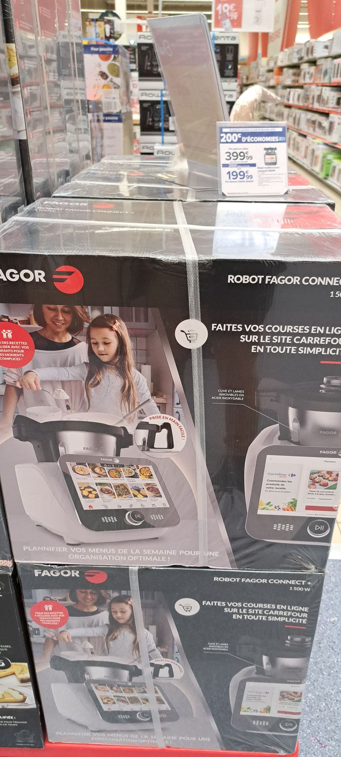 Robot cuiseur connecte multifonctions - FG0606 FAGOR à Prix Carrefour