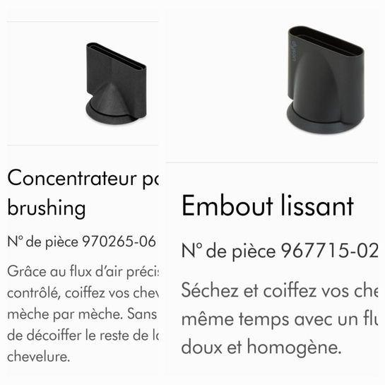 Sèche-cheveux Supersonic gris/fuschia HD07 avec accessoires DYSON à Prix  Carrefour