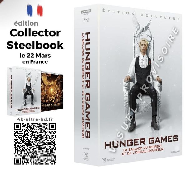Coffret Blu-ray 4K Ultra HD Hunger Games - L'intégrale des 4 films –