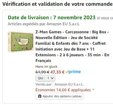 Carcassonne - Coffret Big Box - Acheter sur