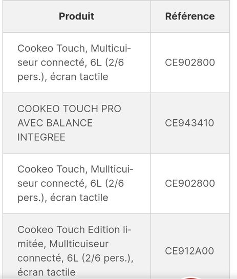 Cuve Moulinex 6L pour Cookeo Touch XA602011 - Revêment antiadhésif