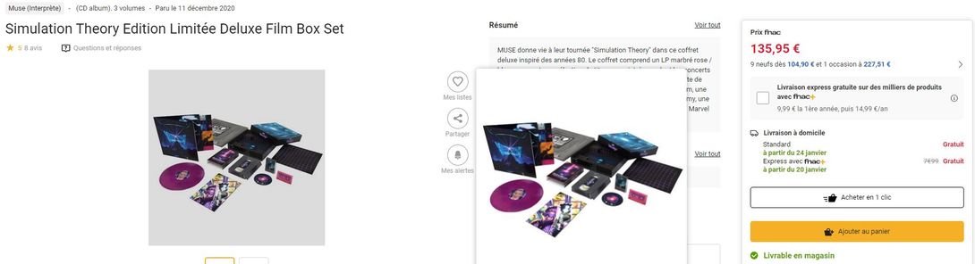 Coffret cd annee 80 - Cdiscount