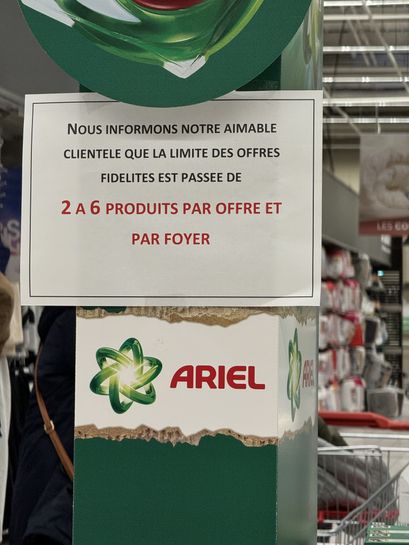 Paquet de 39 capsules de lessive Ariel Pods Original 3in1 (via 15,12€ sur  carte de fidélité) –