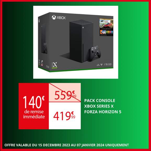 Xbox Series X : la console ne coûte que 286,99 € grâce à cette