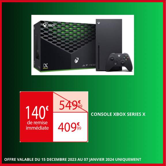 Xbox Series X : offre à saisir sur la console Microsoft avec la