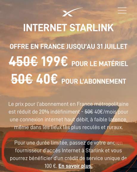 Ladaptateur Ethernet Starlink testé sans retour -  France