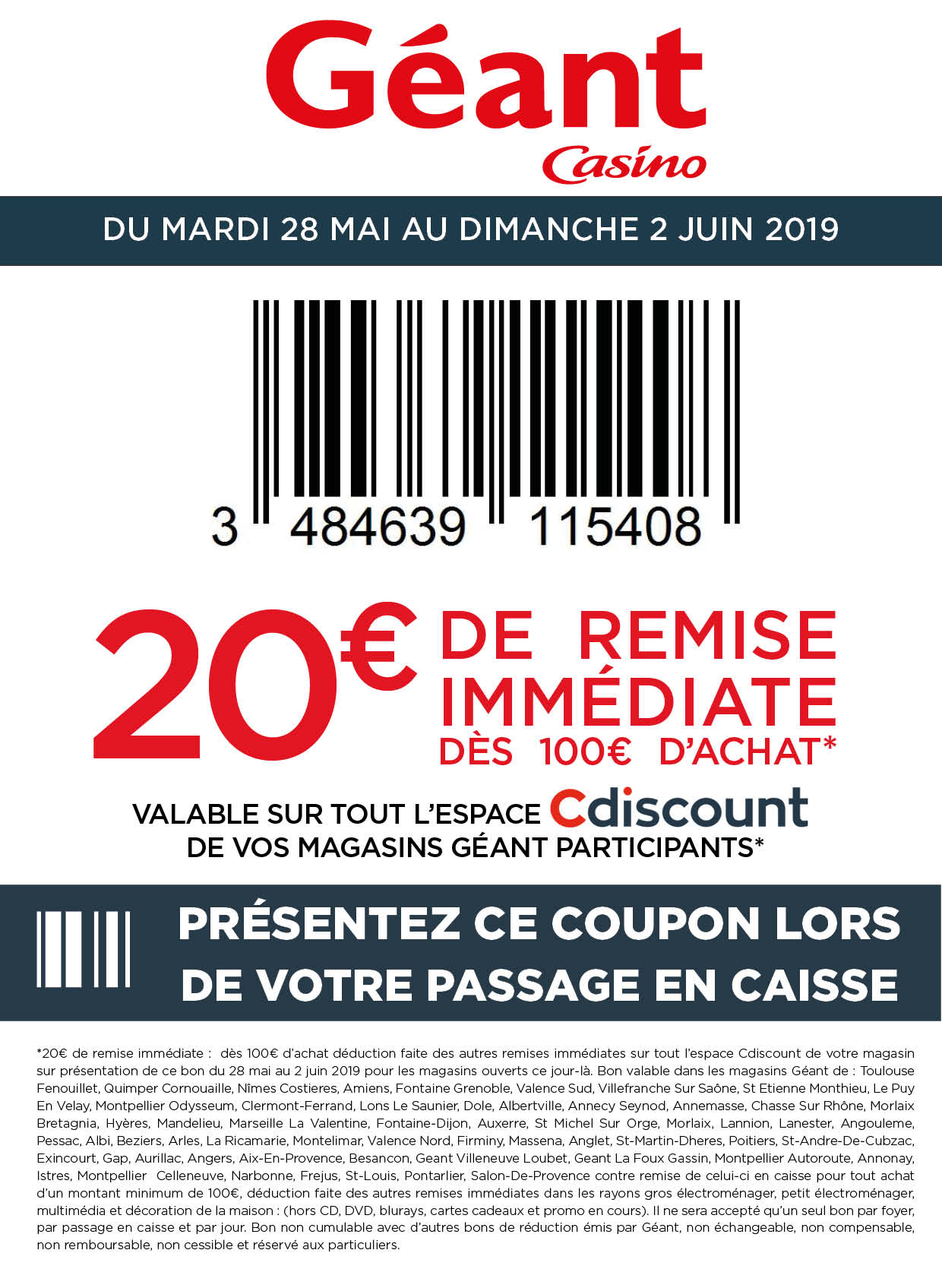 Geant Casino St Georges Toulouse