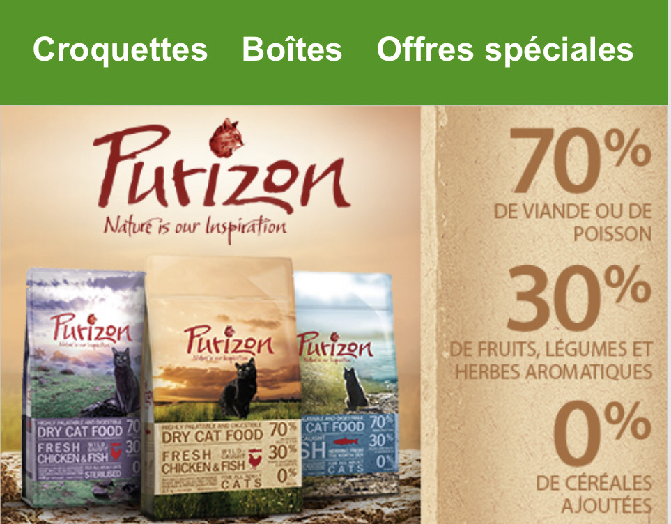 10 De Remise Sur Les Croquettes Purizon Pour Chat Dealabs Com