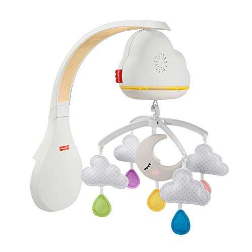 Mobile Musical Pour Lit Bebe Fisher Price Nuages Apaisants Detecteur De Pleurs Sons Et Lumieres Transformable En Veilleuse Dealabs Com