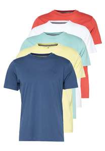 Pack de 5 T-Shirts Basique Lerros - multicolore