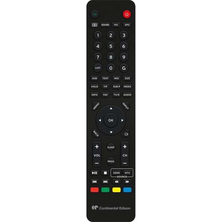 [CDAV] TV 43" Continental Edison CELED43UHD21B1 - LED, 4K UHD