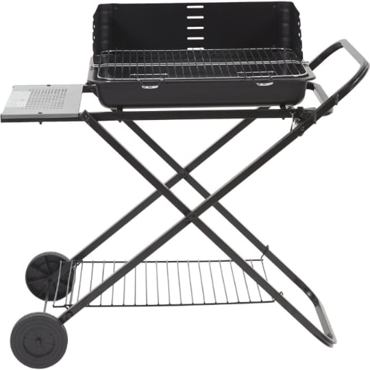 Barbecue à Charbon de Bois sur Chariot M