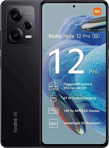 Smartphone 6.67" Xiaomi Redmi Note 12 Pro 5G - 128Go, 8Go de Ram (Vendeur Tiers)