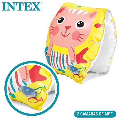 [Prime] Brassards Intex Happy Cats Multicolore