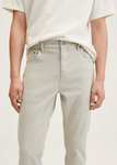 Jean TomTapered-Fit Mango - Tailles 36 à 46, Couleur Beige