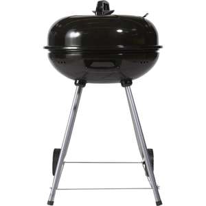 Barbecue à charbon Murcia - Grille 55 cm, Cuve Acier émaillé, roulettes