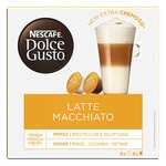 Paquet de 96 capsules Nescafé Dolce Gusto - Latte Macchiato (6 boîtes de 16)