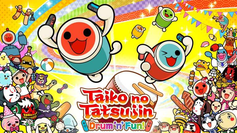 Taiko no Tatsujin: Drum'n'Fun! sur Nintendo Switch (Dématérialisé)