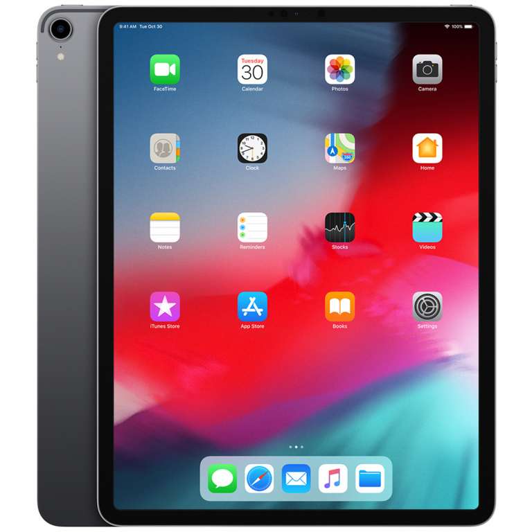 Tablette 12.9'' Apple iPad Pro 3 (Occasion / bon état général / Garantie 1 an / hors batterie 6 mois) - 256 Go, Wifi Cellular (note-x.com)
