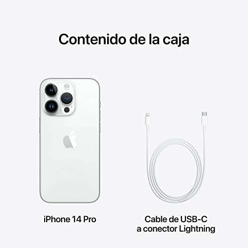 Smartphone 6.1" Apple iPhone 14 Pro - 128 Go, Argent