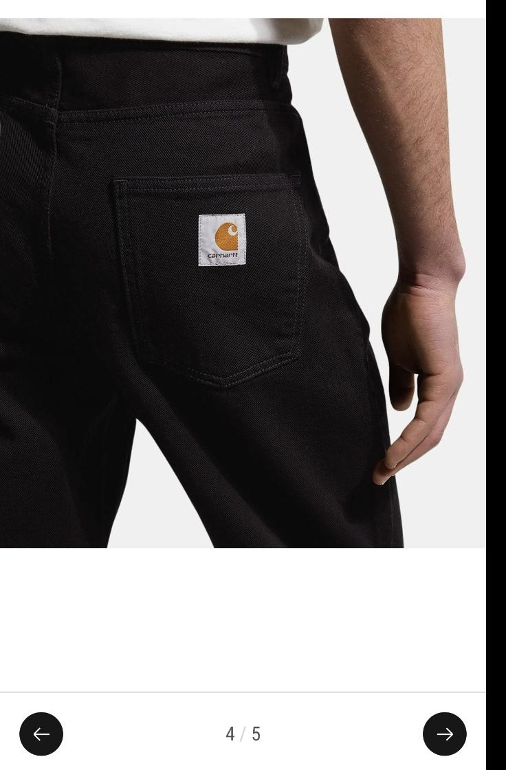 Jean ample Carhartt Newel 100% coton org