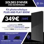 Kit Plug and Play - 800W, 2 Panneaux 400W Leapton Solar Stepuptech (materfrance.fr)