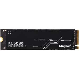 SSD interne M.2 NVMe Kingston KC3000 1 To - 7000-6000 Mo/s - Compatible PS5