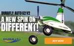 Avion Gyrocopter radiocommandé "Durafly (PNF) Auto-G2 V2 Gyrocopter w/Auto-Start 821mm"