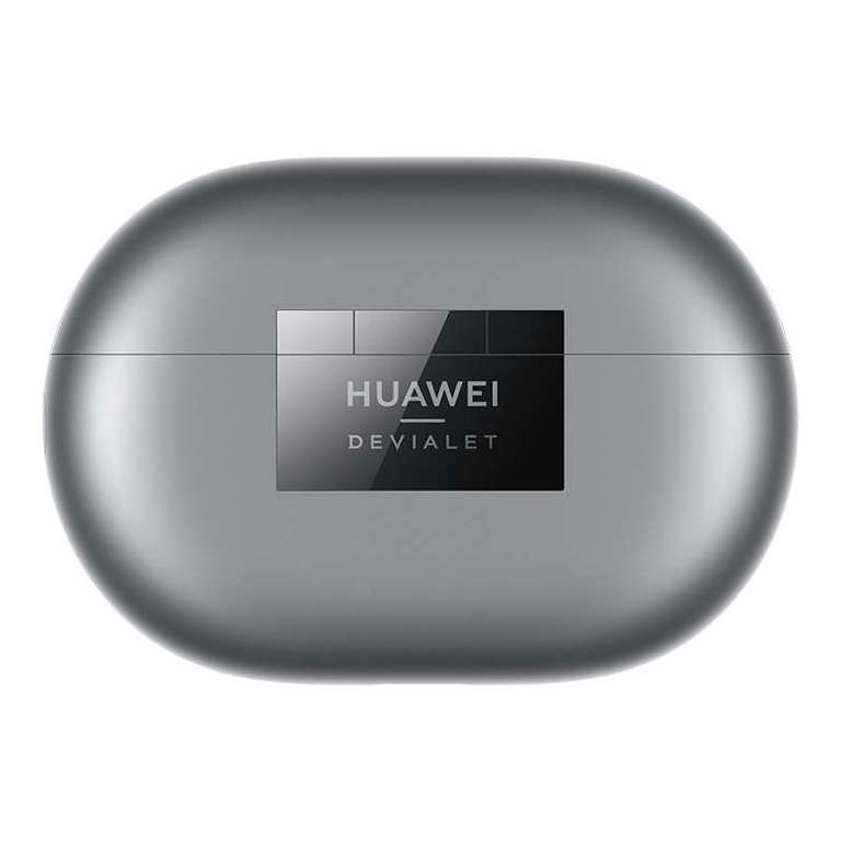 Écouteurs sans fil Huawei x Devialet FreeBuds Pro 2 - Bluetooth 5.2, Réduction de bruit intelligente, Autonomie jusqu'à 6h30 (Argent)