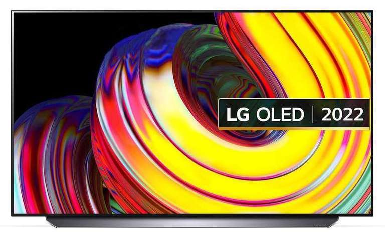TV 55" LG OLED55CS - OLED, 4K UHD, 120 Hz, HDR 10 Pro, Dolby Vision IQ, HDMI 2.1, VRR & ALLM, FreeSync / G-Sync, Smart TV