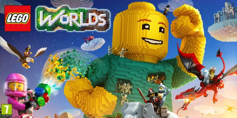 Lego Worlds sur Nintendo Switch (Dématéiralisé)