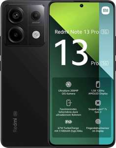Smartphone 6,67' 'Xiaomi Redmi note 13 pro 5G Noir, RAM 8 Go, 256 Go, Batterie 5000 mAh (Vendeur tiers)
