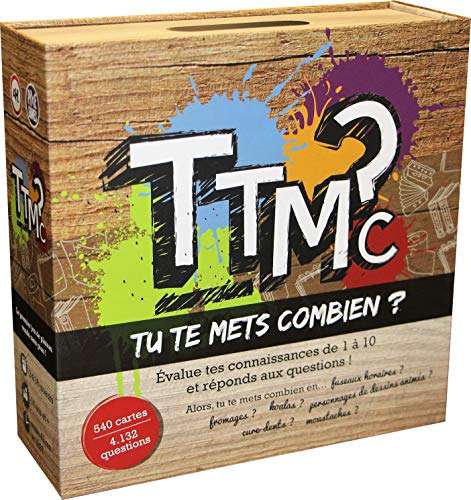 Jeu de société - TTMC Tu Te Mets Combien ? (via coupon)