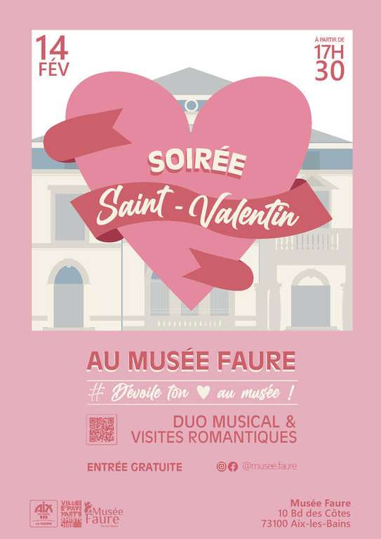 Entrée gratuite à la soirée du 14 Février au Musée Faure - Aix-les-Bains (73)