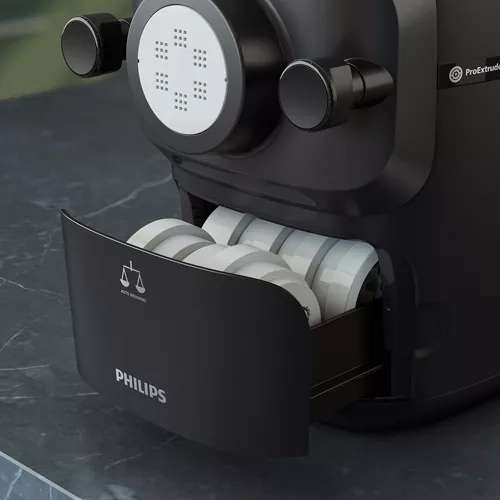 Machine à pâtes automatique Philips HR2665/96 - 10 formes, noir