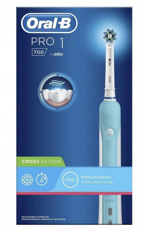 Brosse à dents électrique Oral-B Pro 1 (via 27.30€ sur la carte) - Essey-lès-Nancy (54)