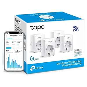 Pack de 4 prises connectées avec suivi de conso TP-Link Tapo P110