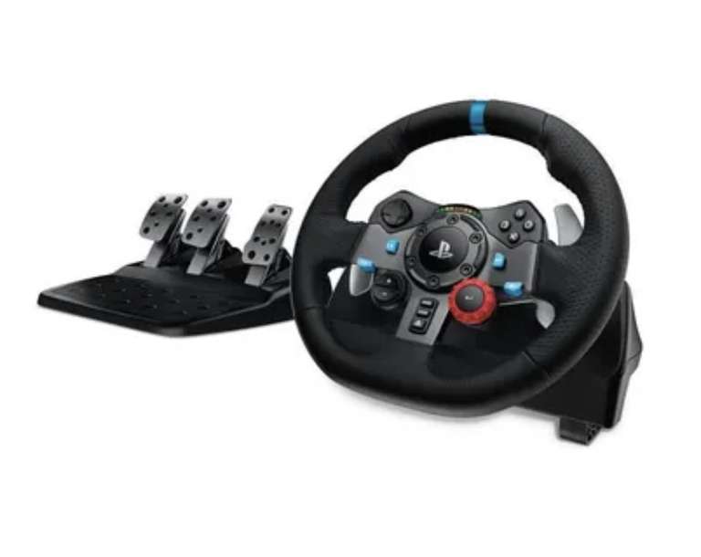 Volant de jeux vidéo + pédalier Logitech Driving Force G29 PS5/PS4 et G920 XBOX/PC