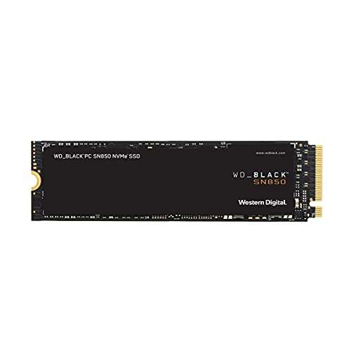 SSD NVMe M.2 WD_Black SN850 - 1 To, PCIe Gén4, 7 000 Mo/s
