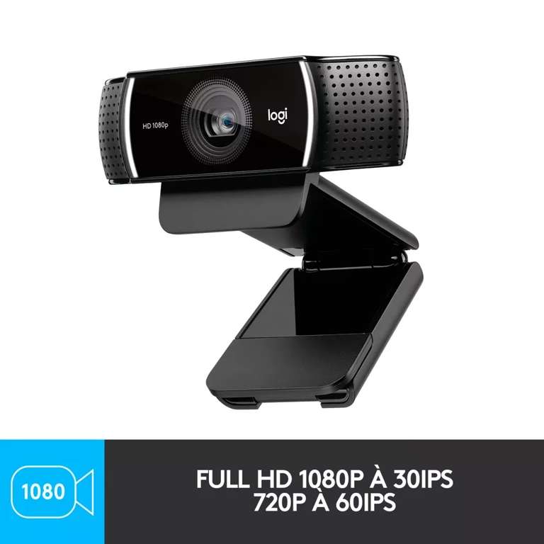 Webcam avec trépied Logitech C922 Pro Stream