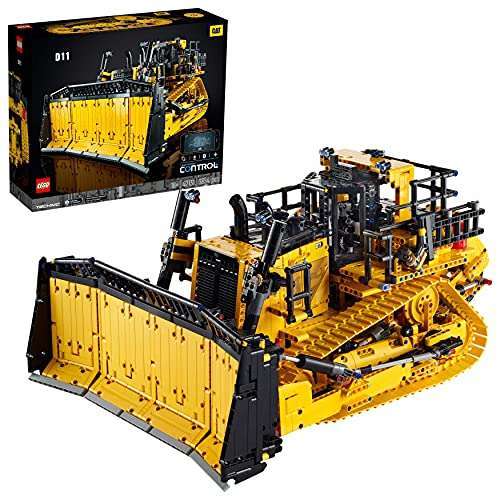 Jeu de construction Lego Technic Bulldozer D11 CAT (42131)