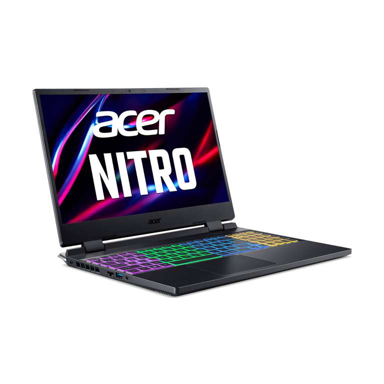 PC Portable 15,6'' Acer Nitro 5 AN515-46-R8UF - FHD 144Hz, Ryzen 7 6800H, RTX 3070Ti (125W), SSD 512Go, RAM 16Go DDR5, Win 11